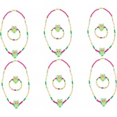 Nachfüllset Schmuck mit Eule, grün