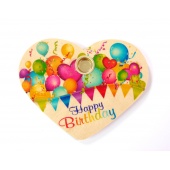 Geburtstagsherz „Happy Birthday“