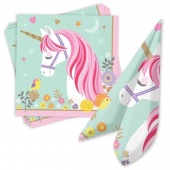 16 Servietten Magisches Einhorn