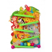 Kugelbahn Dschungeltiere