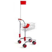 Einkaufswagen, silber