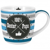 Tasse »100 % Bester Papa«
