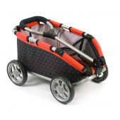 Ziehwagen Skipper Dots Koralle