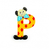 Holzbuchstabe Bär P