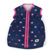 Puppen-Schlafsack Stars marine