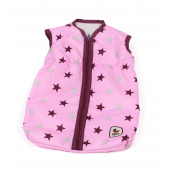 Puppen-Schlafsack Stars Brombeere